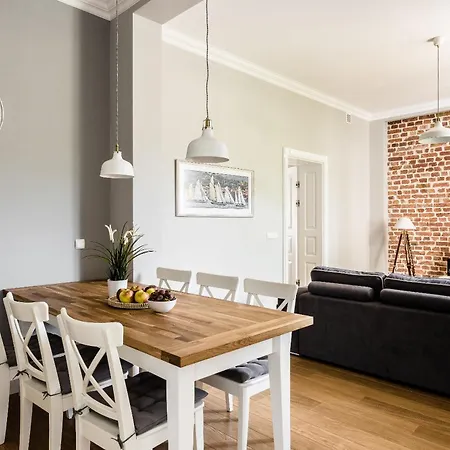 Apartment Sanhaus - Riviera - Z Dwoma Sypialniami, 100 Metrow Od Deptaka Zoppot