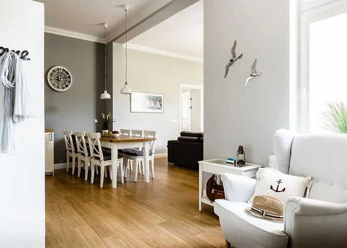 Sanhaus - Riviera - Z Dwoma Sypialniami, 100 Metrow Od Deptaka Lägenhet Sopot