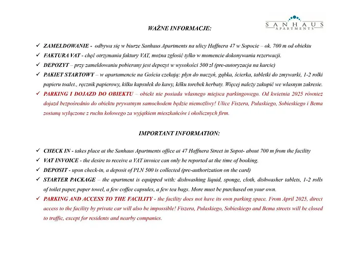 Sanhaus - Riviera - Z Dwoma Sypialniami, 100 Metrow Od Deptaka Lägenhet